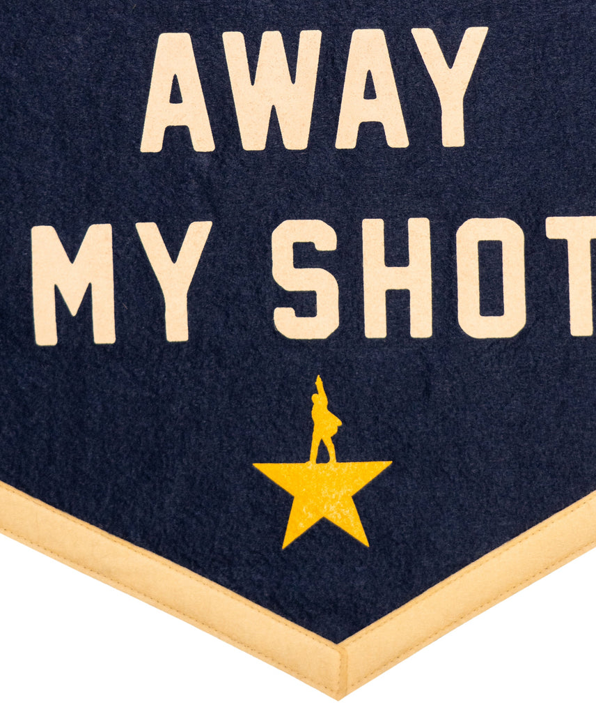 HAMILTON Oxford Pennant Shot Camp Flag