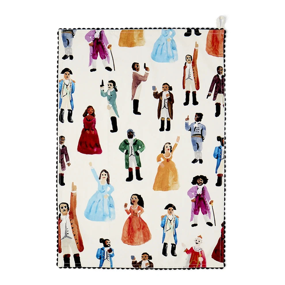 HMI FISHS EDDY CAST TEA TOWEL