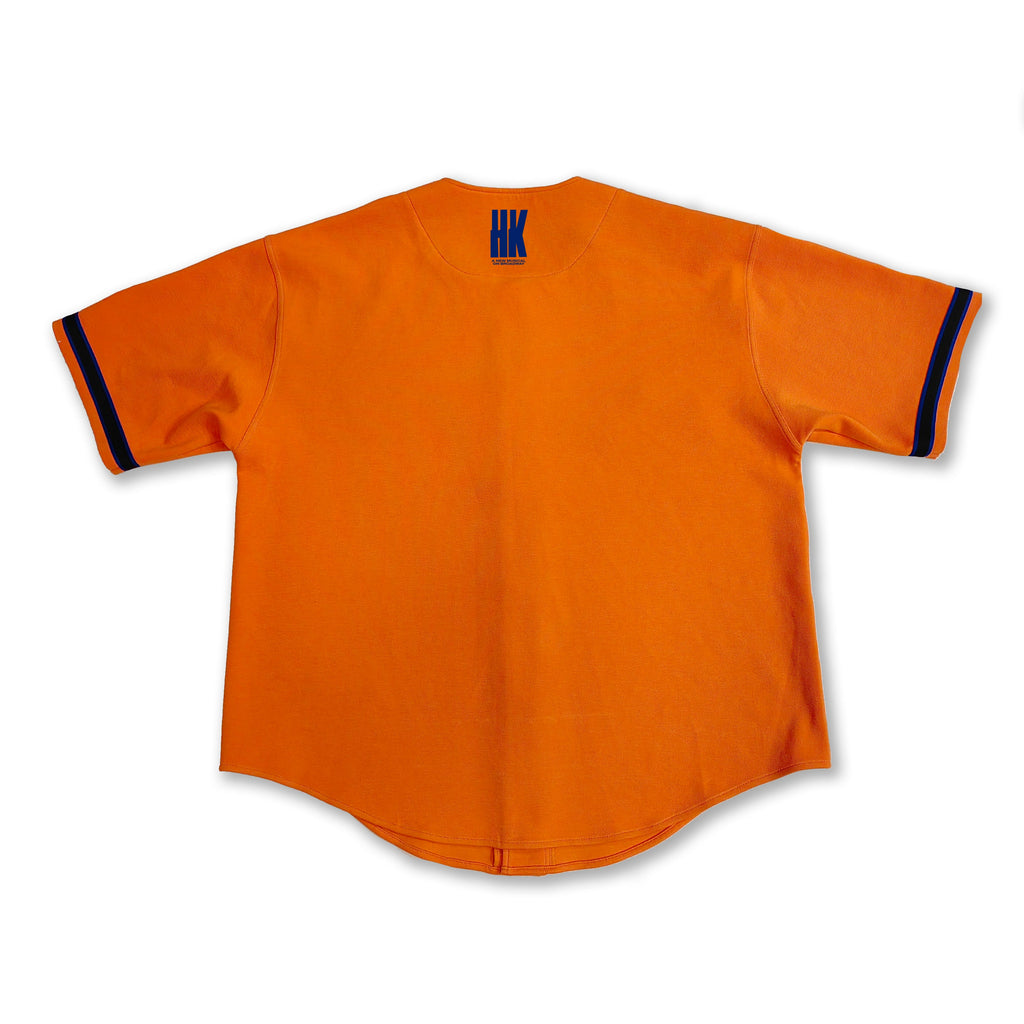 HELL'S KITCHEN X FUBU Orange Baseball Jersey