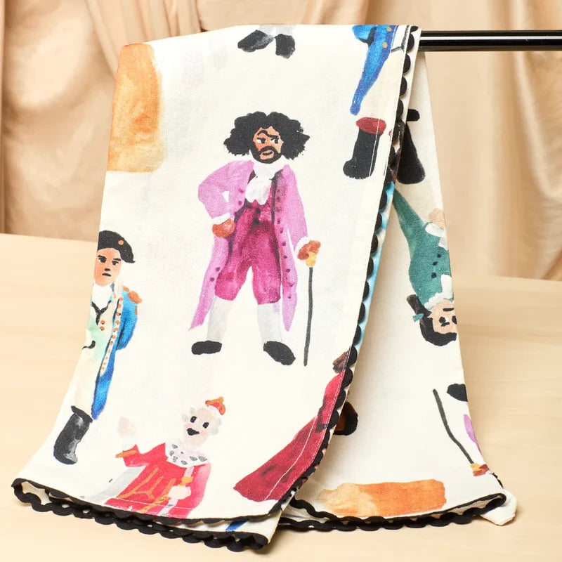 HMI FISHS EDDY CAST TEA TOWEL