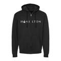 HMI LOGO ZIP HOODIE BLACK