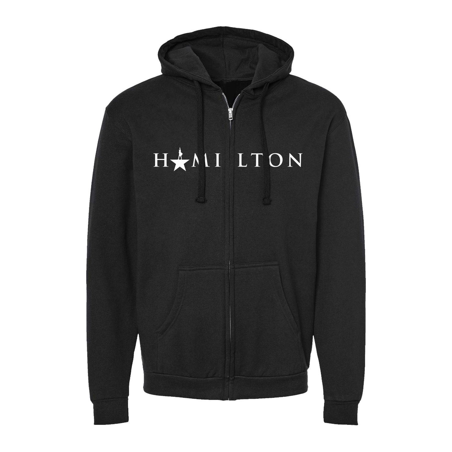 HMI LOGO ZIP HOODIE BLACK