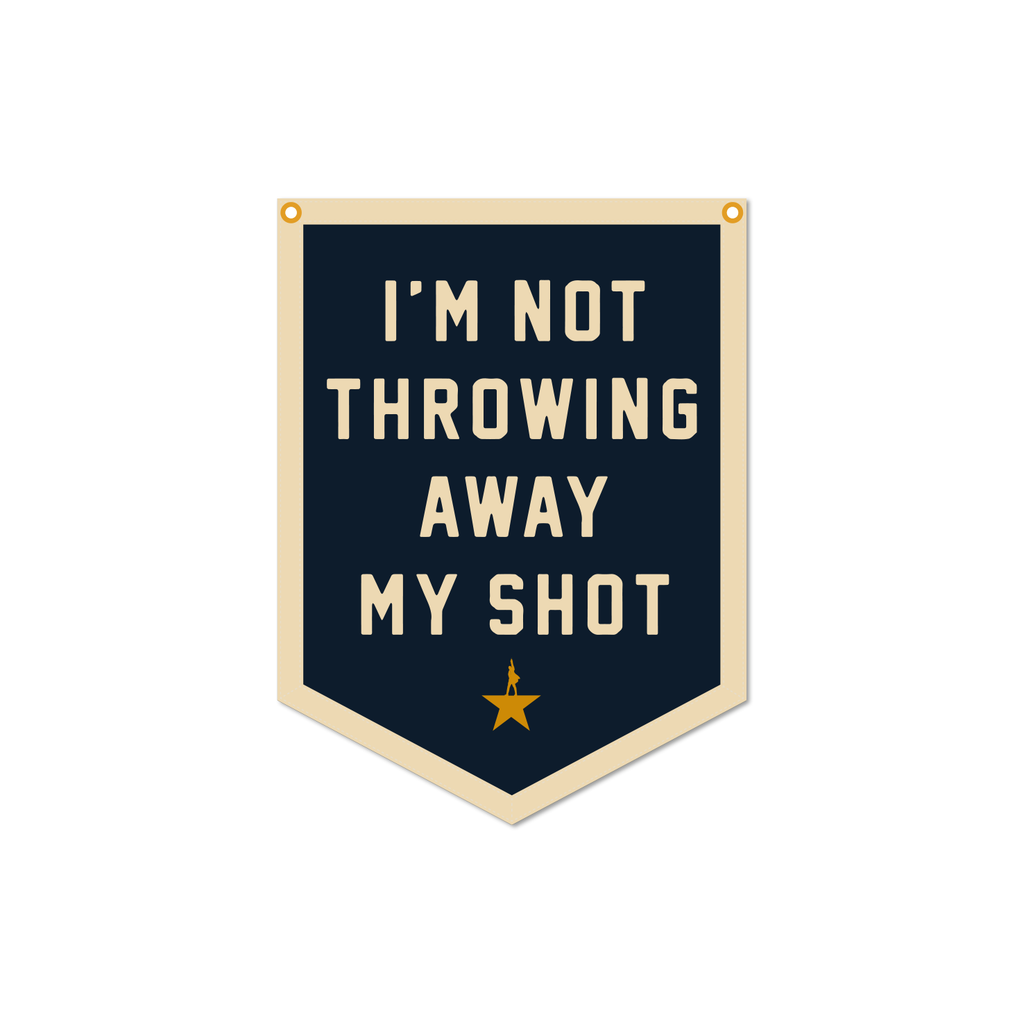 HAMILTON Oxford Pennant Shot Camp Flag