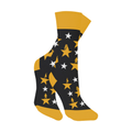 HMI GOLD STAR PATTERN SOCKS