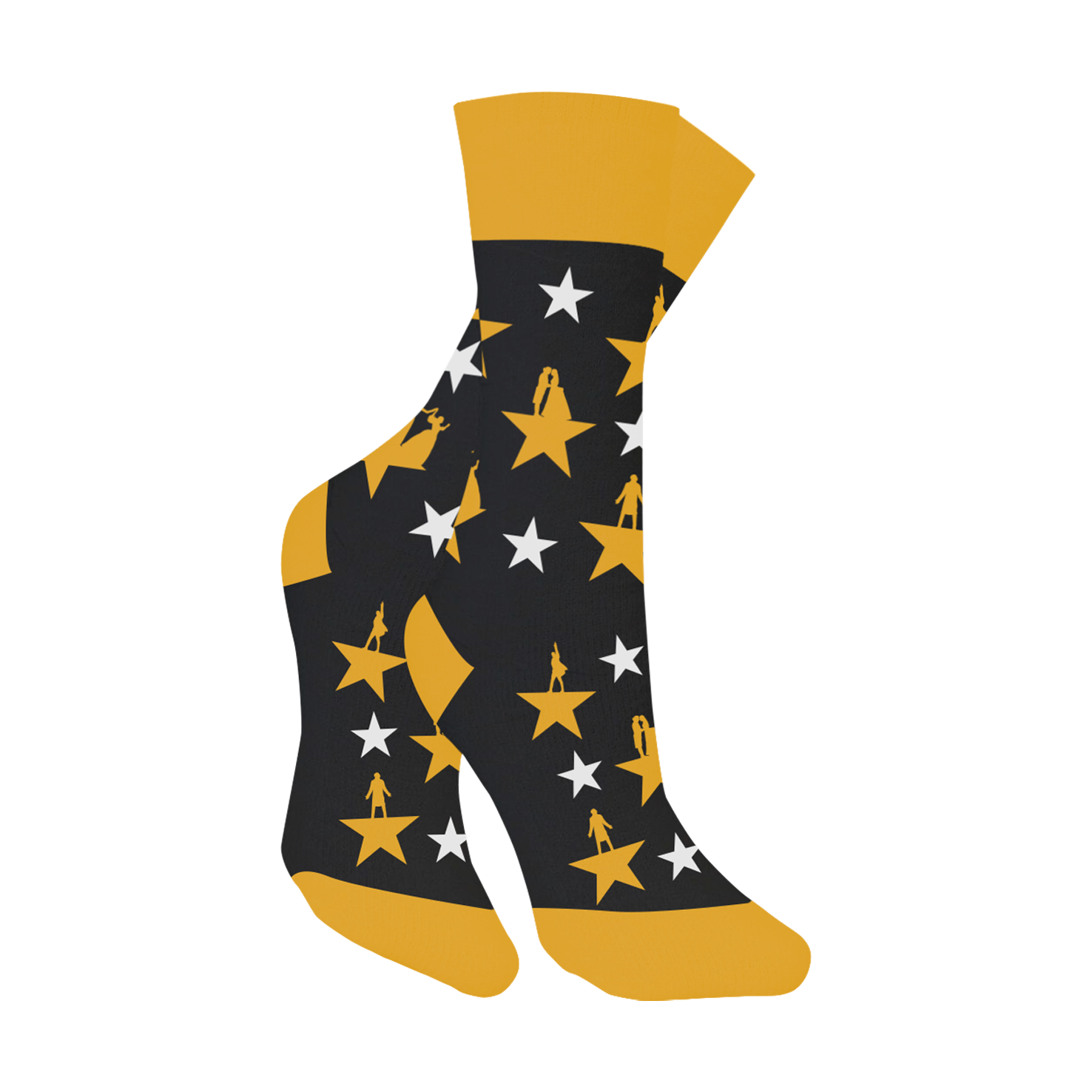 HMI GOLD STAR PATTERN SOCKS