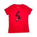 MJM FITTED LOGO TEE RED