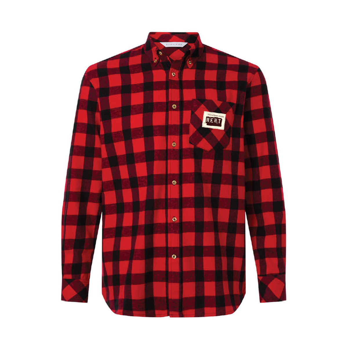 RNT PATCH FLANNEL SHIRT