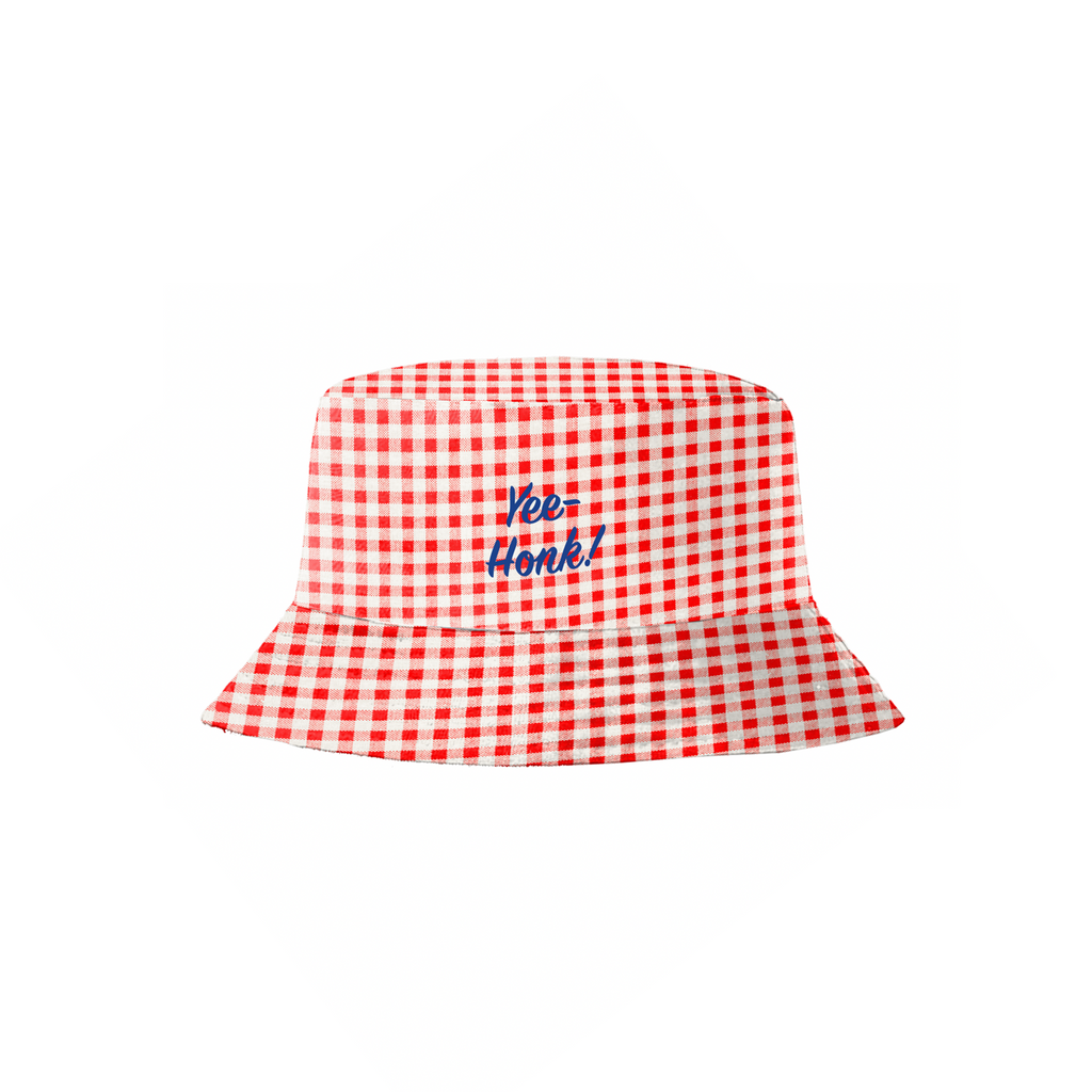 SHM GINGHAM BUCKET HAT