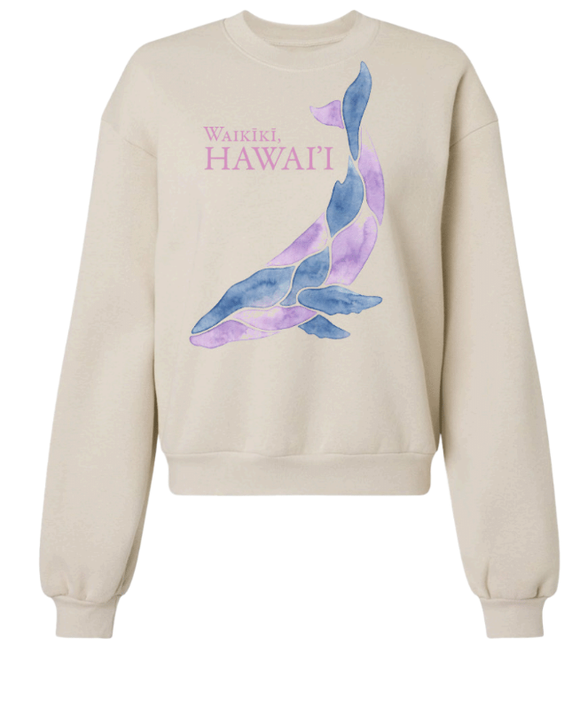 SOU WHALE CREWNECK
