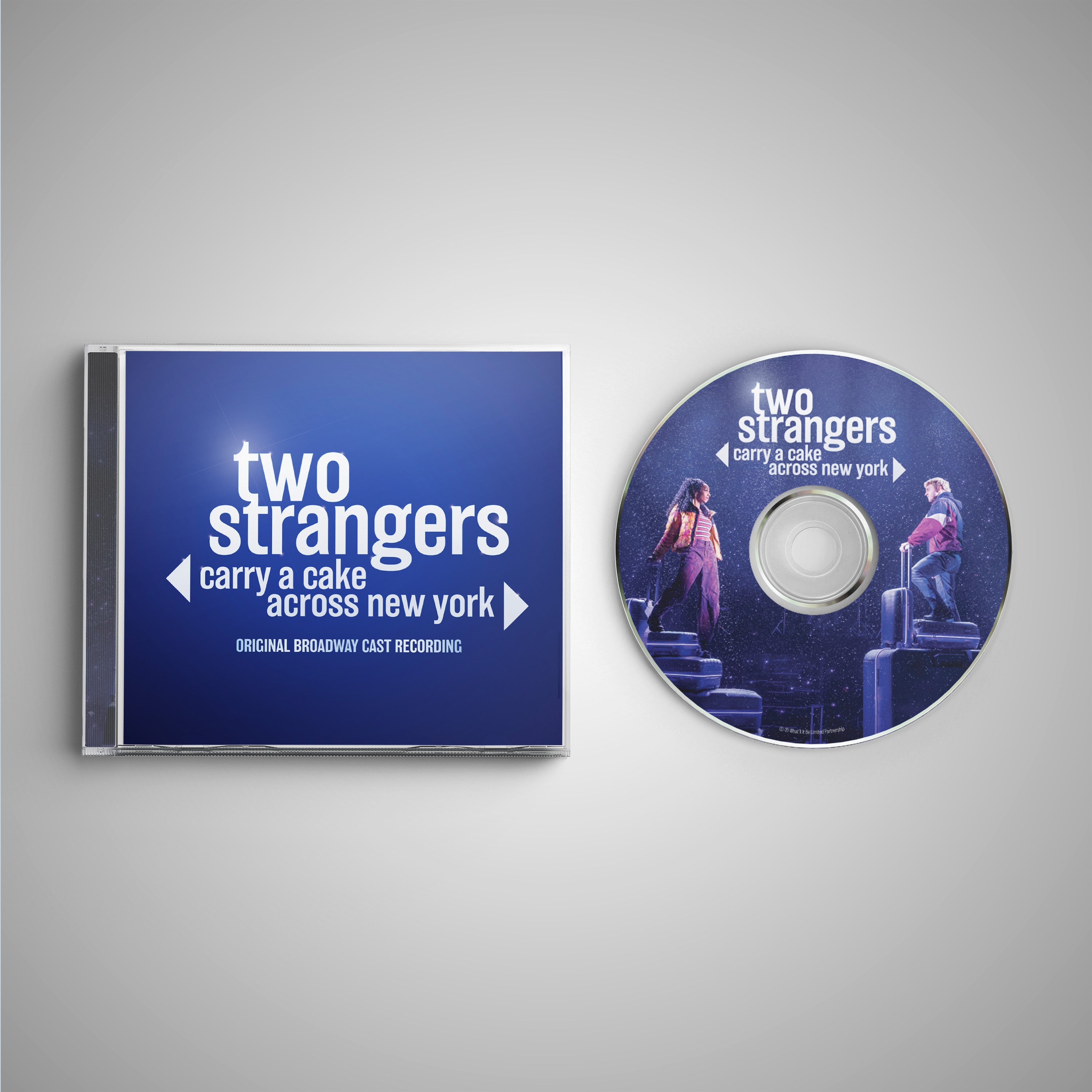 TWO BROADWAY CAST RECORDING CD