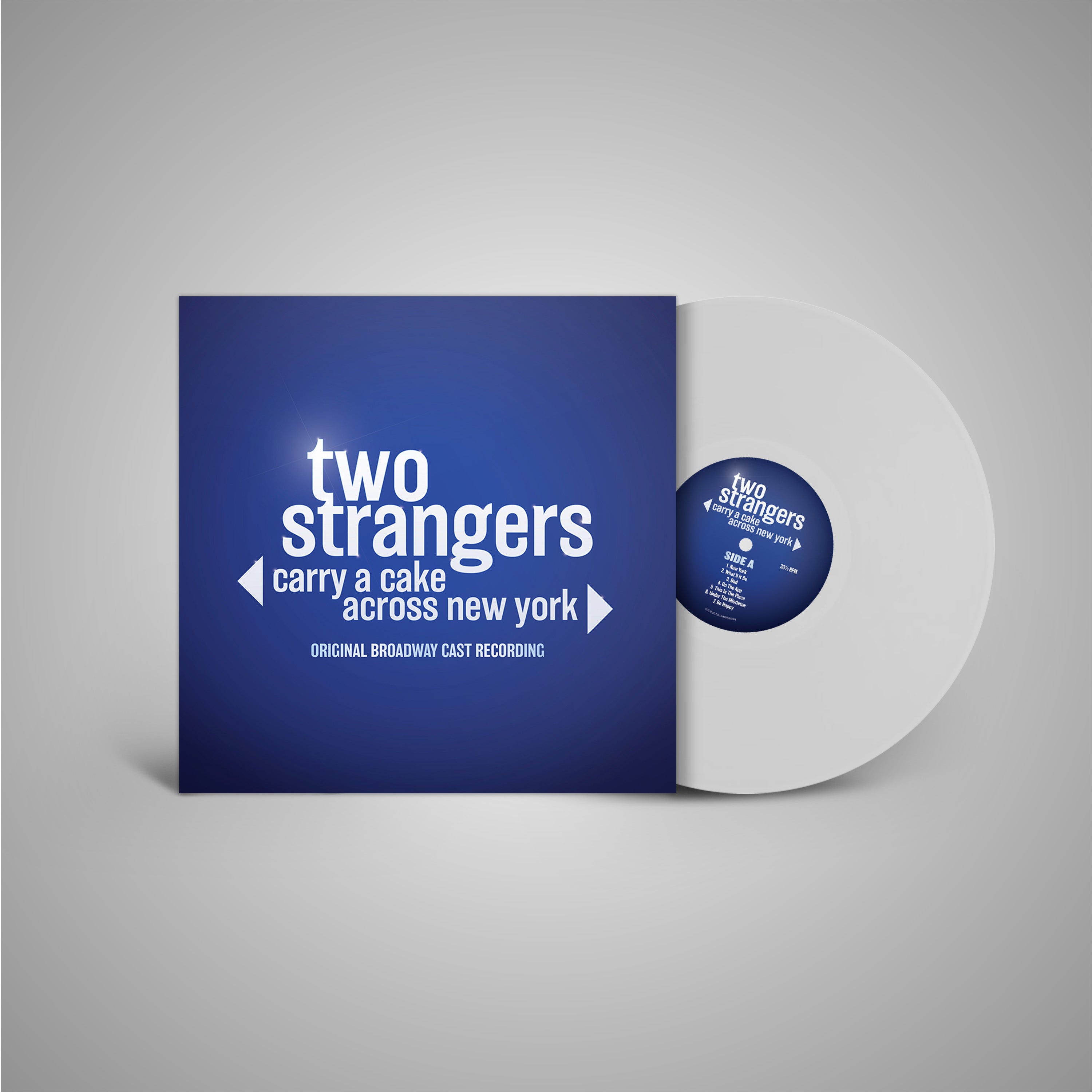 TWO BROADWAY CAST RECORDING VINYL