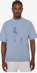 SOU WINGS WHALE TEE LIGHT BLUE