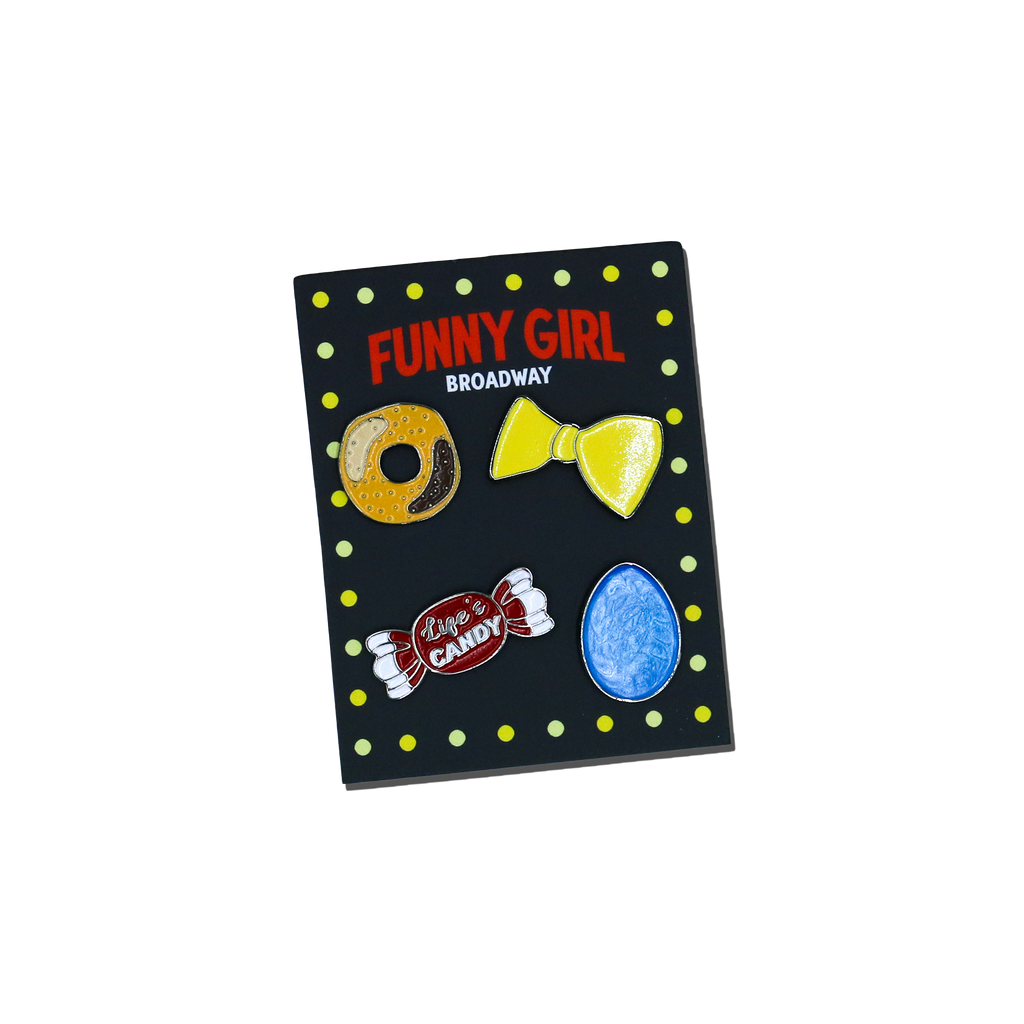 Broadway Merchandise Shop Funny Girl Bagel Keychain