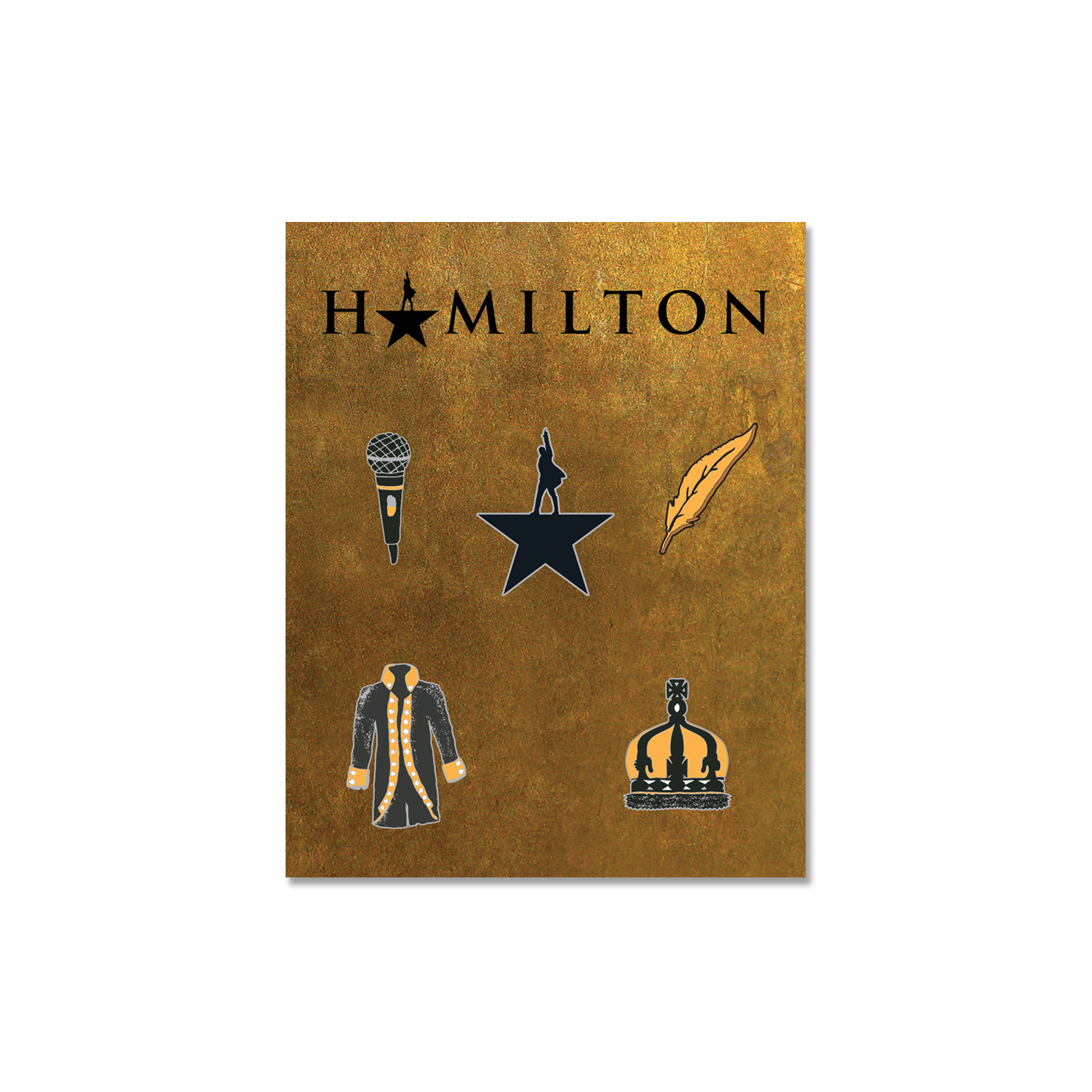 HMI ENAMEL PIN SET